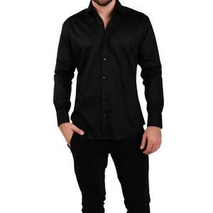 NEW MASUTTO addison button down shirt in black